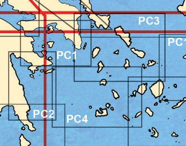 PC4 Southwestern Cyclades '1:163,000'
